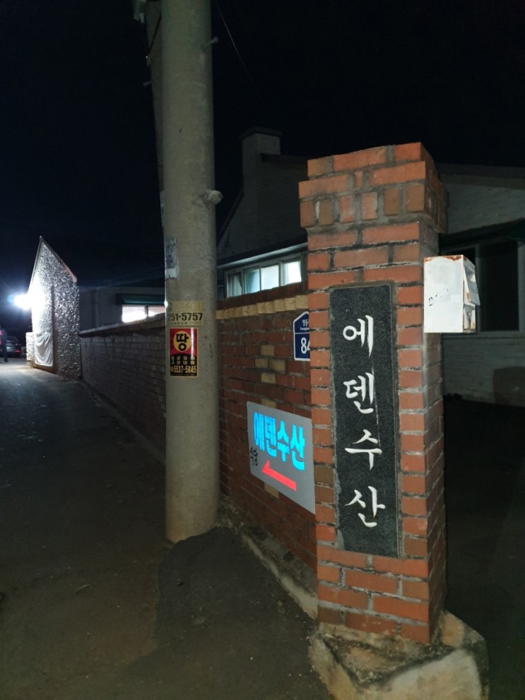 전주 회 맛집 향어회 향어탕 맛집 에덴수산~~