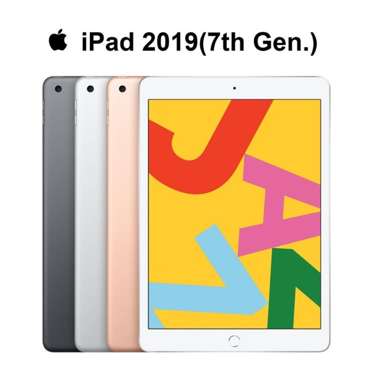 태블릿 New Original Apple iPad 2019 7th Gen. 10.2 Retina Display Supporting Apple Pencil and Smart Keyb