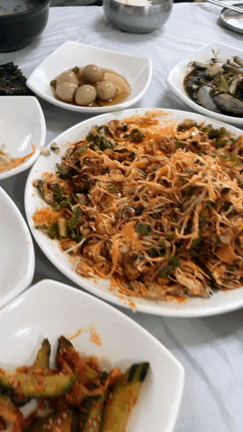  하동 섬진강 재첩국코스로 한끼