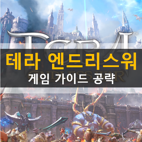 테라 엔드리스워 TERA Endless War 초보자 가이드 공략 & 쿠폰