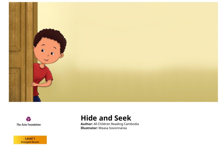  [어린이영어 리딩, 스토리텔링 Level 1] Hide and Seek