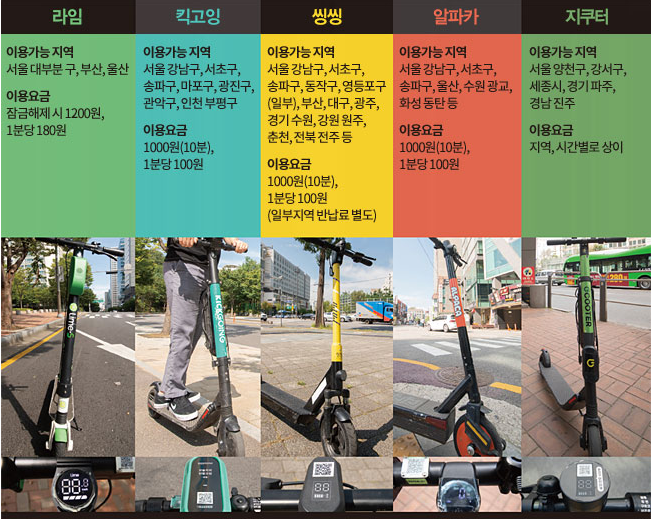  [공유경제] 공유 전동킥보드에 대한 플랫폼 분석