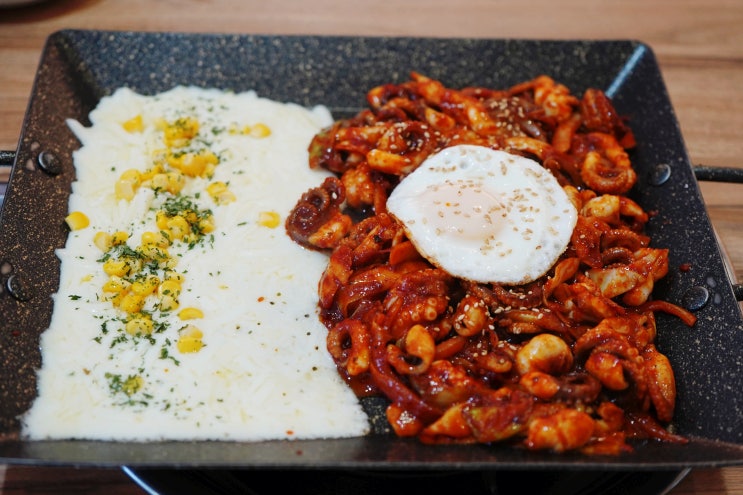  강서구 쭈꾸미 등촌cgv맛집 쭈퐁! 매콤한 쭈꾸미와 치즈의 만남!!