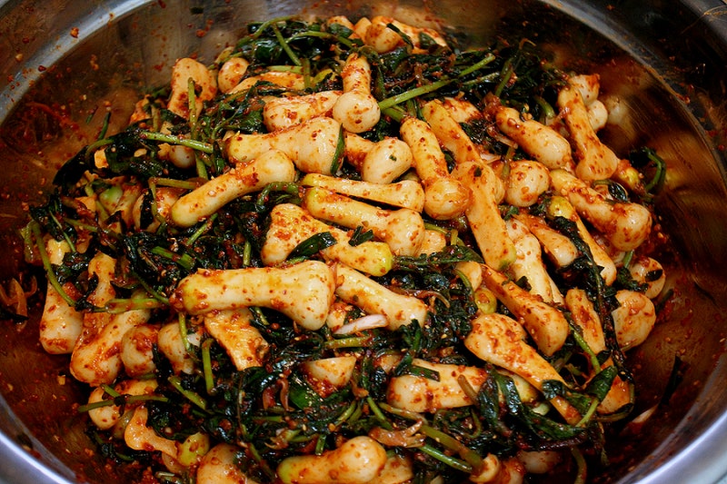 총각김치,총각무장아찌 만들기