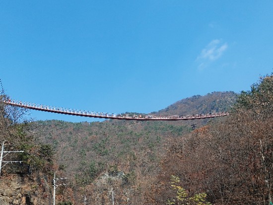  경기도 파주 감악산 출렁다리