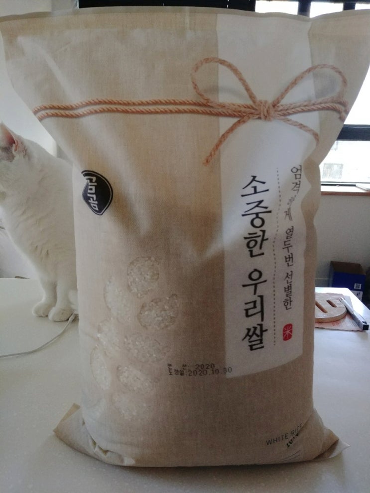 곰곰 소중한우리쌀 10kg 구매 후기 곰곰 소중한우리쌀 10kg 구매 후기
