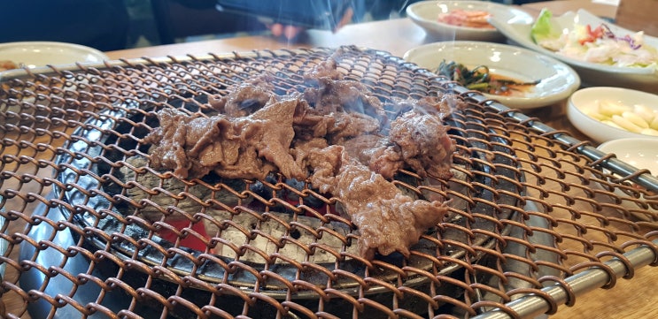  뱅뱅사거리 근처 광양참숯불고기 강남점에서 A 런치
