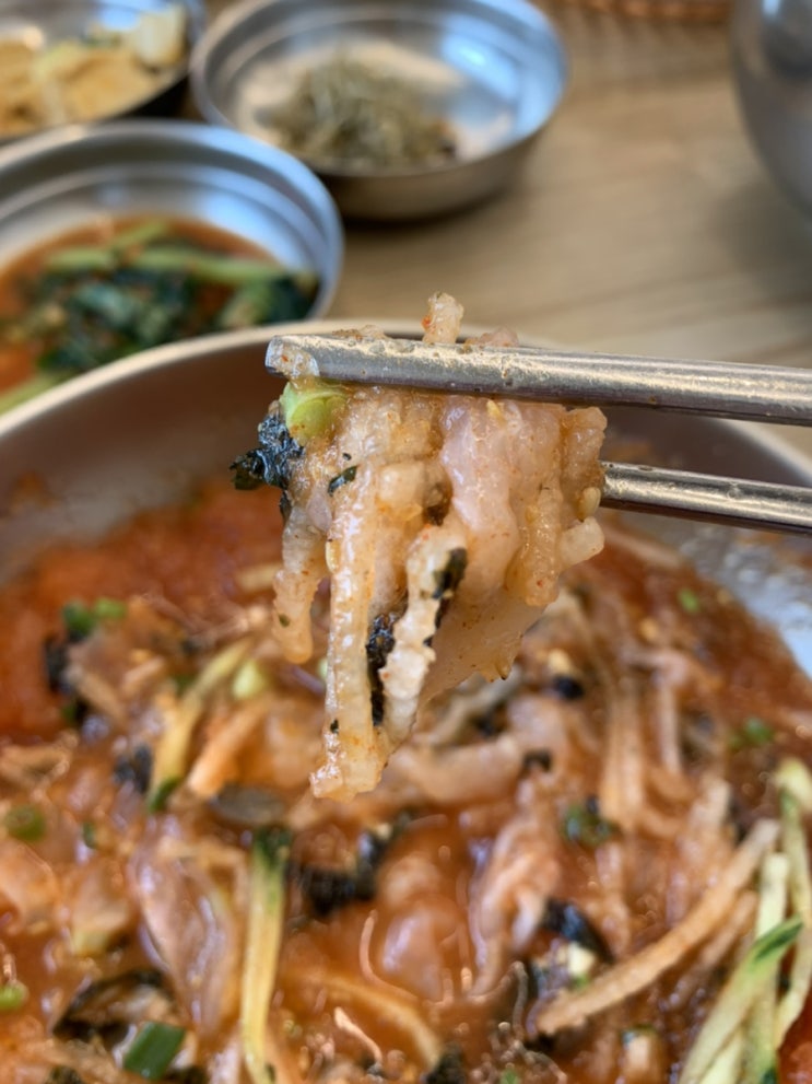  포항 두호동 물회맛집 환여횟집