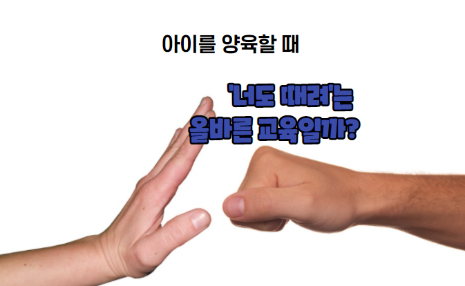  [통찰력 육아] '너도 때려?' 과연, 좋은 교육일까, 잘못된 교육일까!