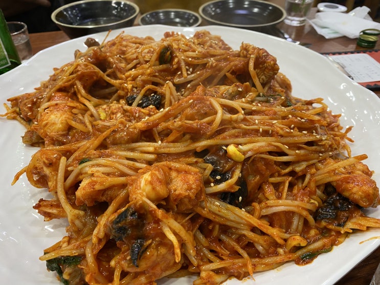 세상 저렴한 아중리아구찜맛집 - 아구세상