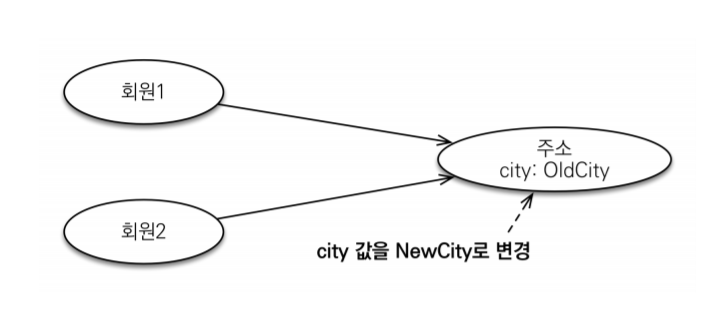  [JPA] 공유 참조, 불변 객체, 값 타입의 비교