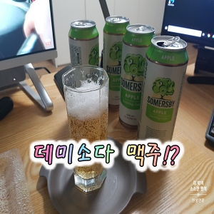  써머스비 애플사이다 맥주!