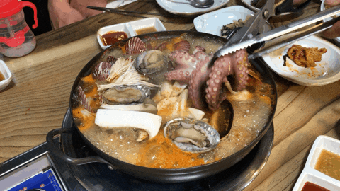  거제해물탕 아주동맛집 인정
