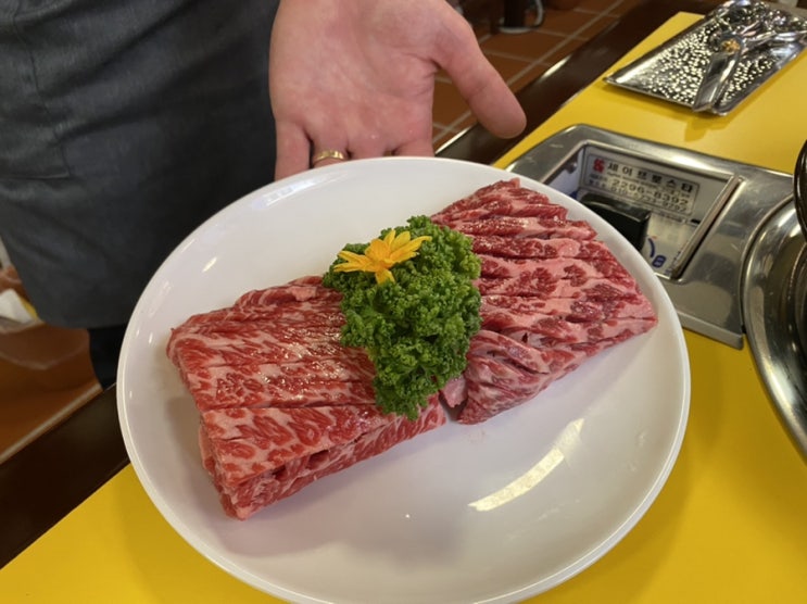  한정판매 생갈비 맛집 역삼동 노란상소갈비