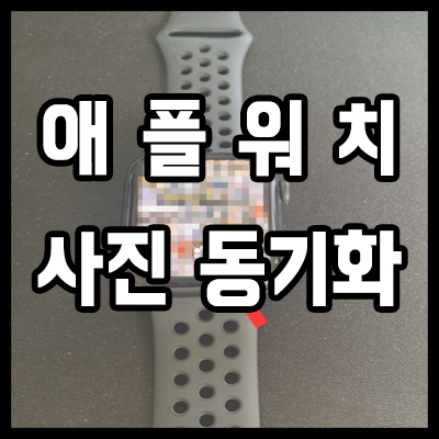  애플워치 사진 동기화 내 아이폰 갤러리 불러오기