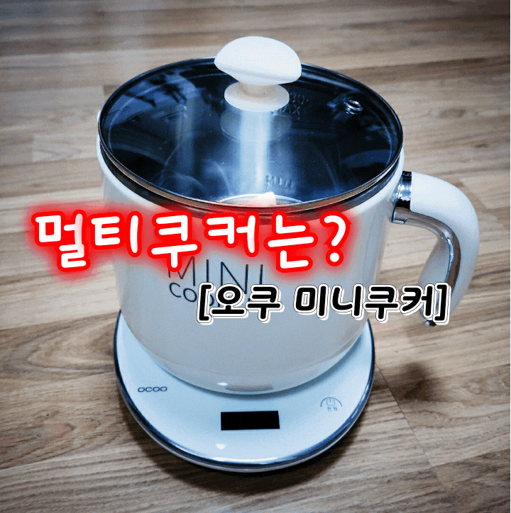  멀티쿠커 오쿠 미니쿠커 OCC-MC100W 사용후기