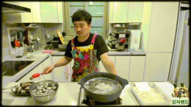  국카스텐 전규호 앞치마 감자랜드 앞치마 프렌치불