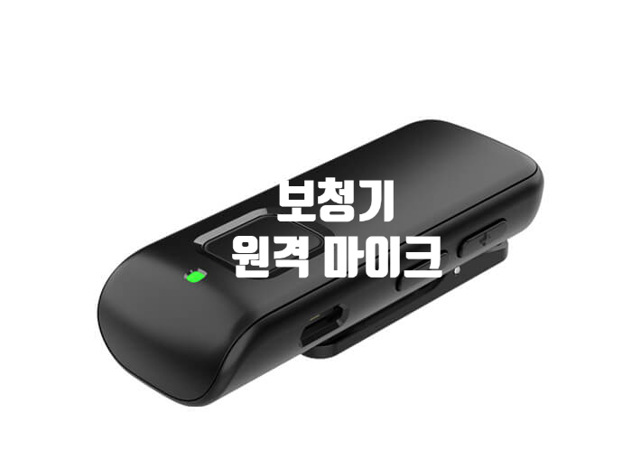 원격 마이크로폰 집에서 사용