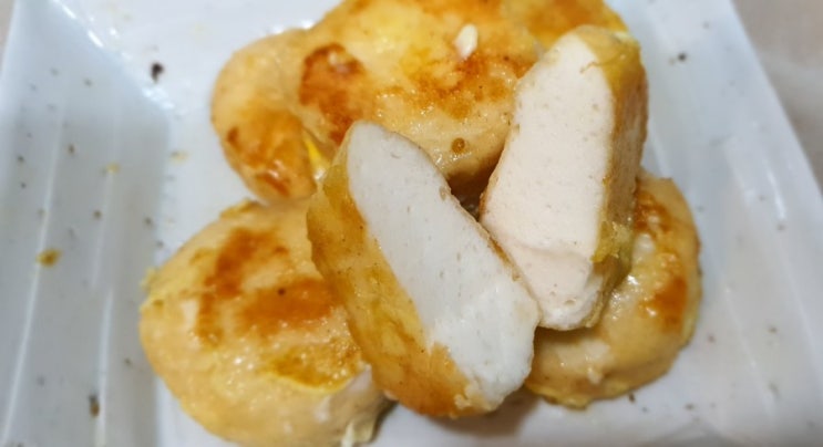  치즈 두부(CHEESE TOUFU) 구워 아이들 반찬으로 한 끼 해결해요