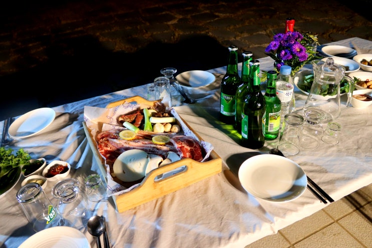  고기리 맛집 든든한 바베큐 한상