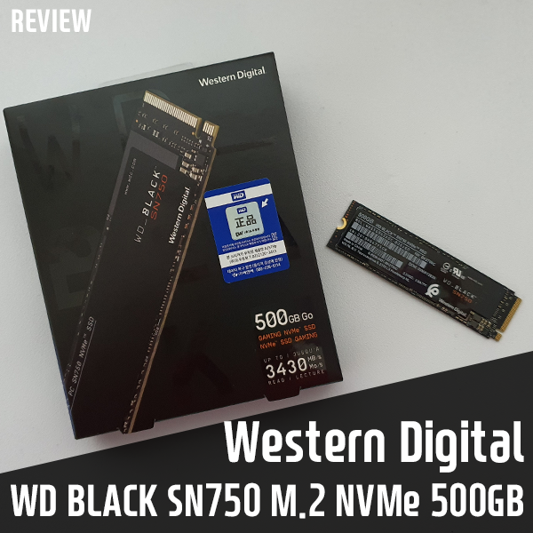 게이밍 SSD 추천! Western Digital WD BLACK SN750 M.2 NVMe (500GB) SSD 리뷰 게이밍 SSD 추천! Western Digital WD BLACK SN750 M.2 NVMe (500GB) SSD 리뷰
