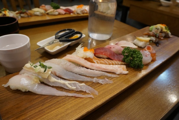  초밥의 맛과 즐거움을 한번에 ~화곡역 메가박스 '긴자스시'!!