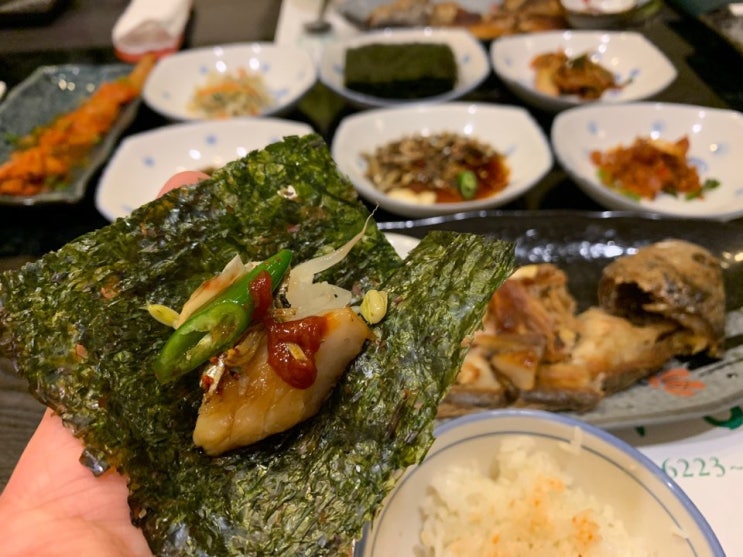  전주 신시가지 맛집 단언컨데 굴비정식은 그 어떤 일식도 어랑을 이길 수 없다