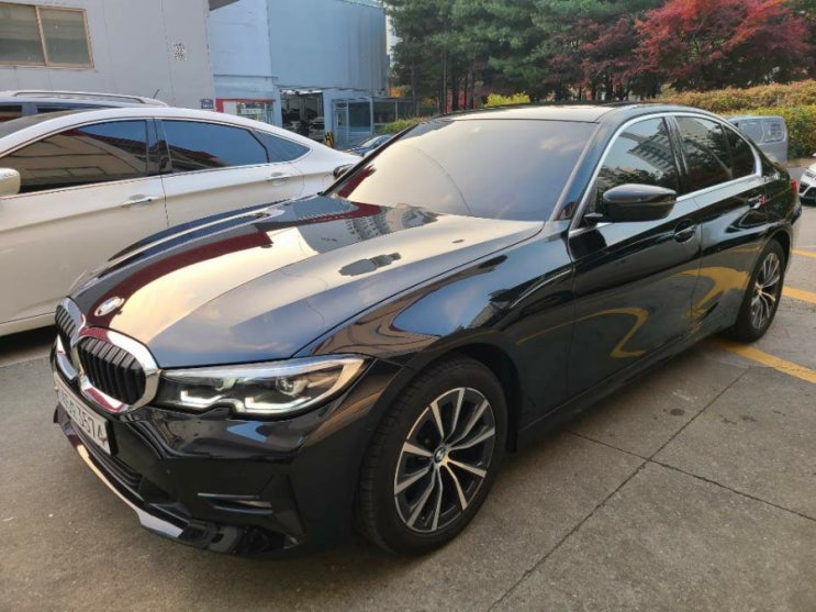  넋 놓고 있는데 뒤에서 쿵 바로 현대사업소로 갔으나 i40수원수입차사고대차 신형 bmw 320d
