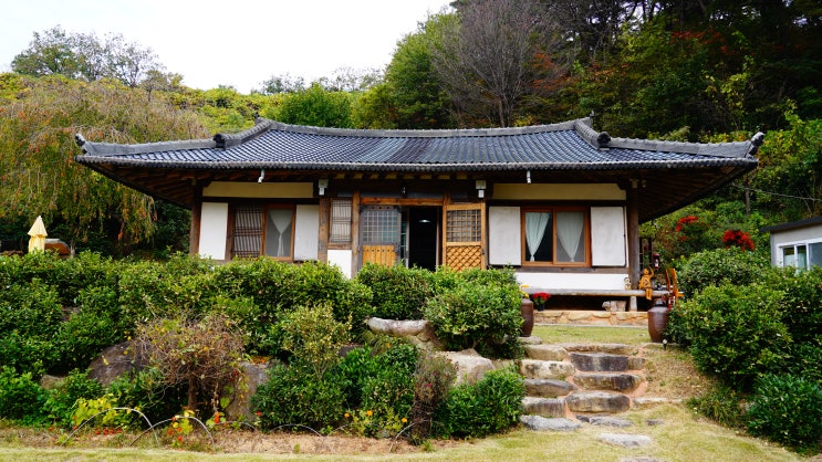 순천여행 솔바람 한옥펜션에서