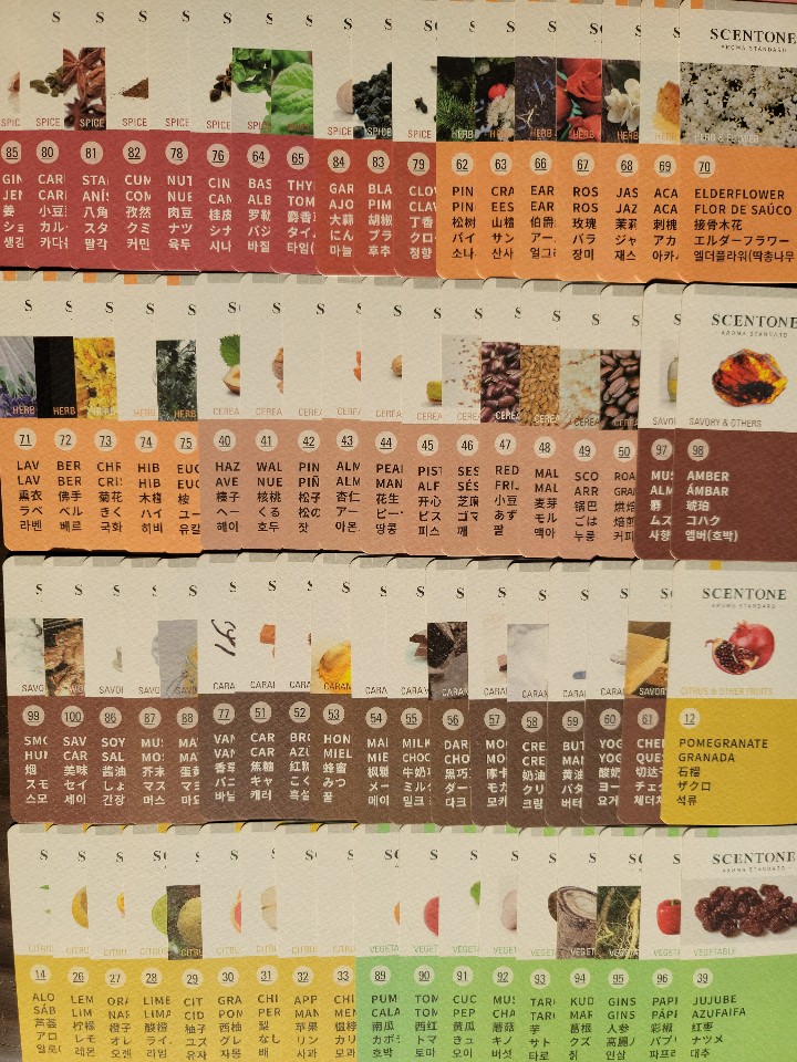  커피의 향.