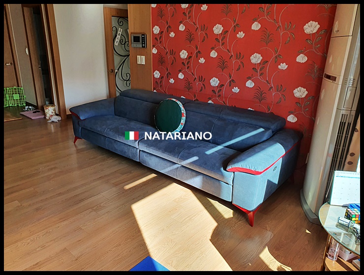  이태리 모던 소파 에고이탈리아노(egoitaliano made in Italy) 전동 리클라이너 소파 대구 남구 봉덕동 효성 타운 배송 후기