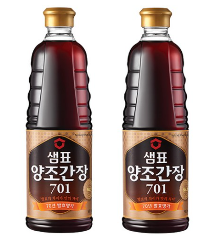  간장을 바꾸면 요리가 달라지는 마법. 샘표 양조간장 701