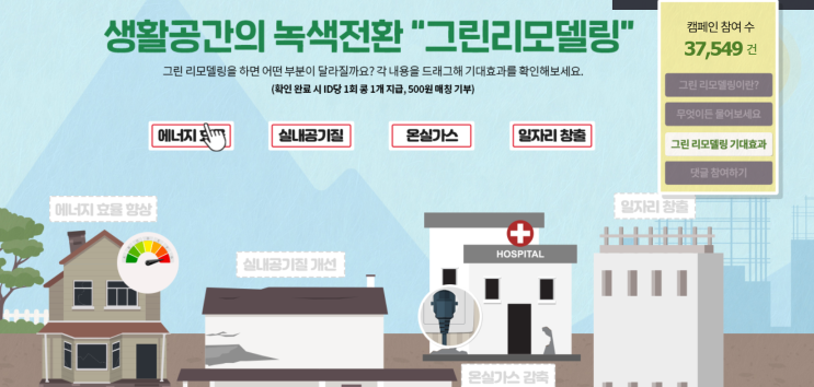  해피빈으로 기부하는 방법