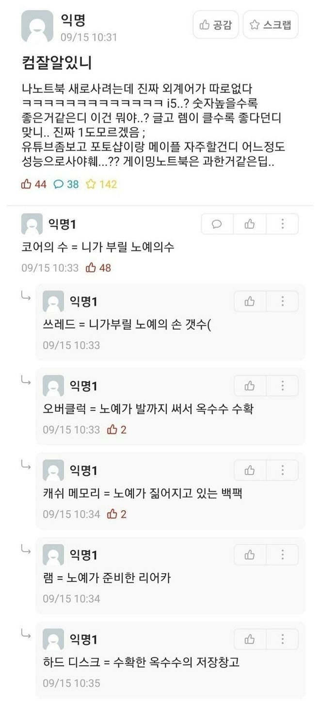 컴퓨터 부품들의 용도와 역할 쉽게 이해하는 법