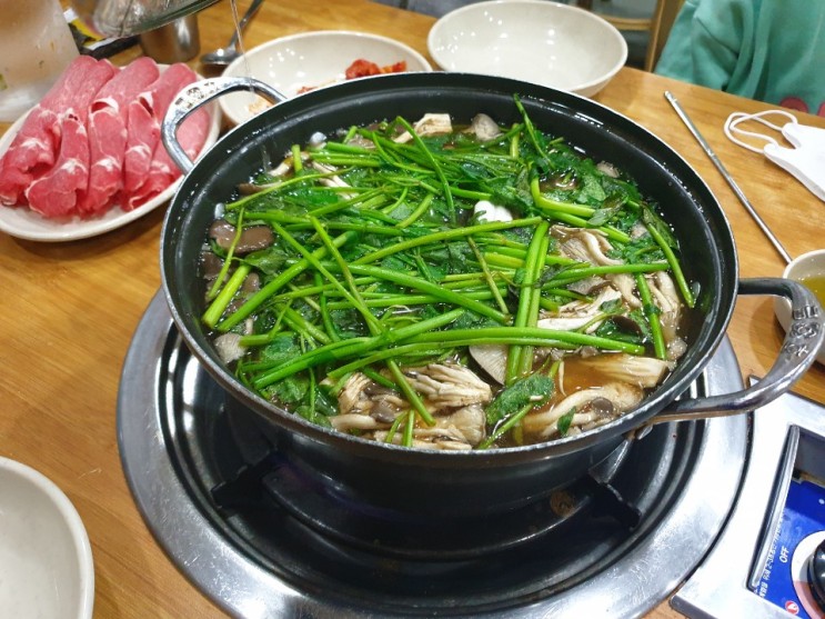 [과천 맛집] 봉덕 샤브버섯 칼국수 볶음밥으로 마무리