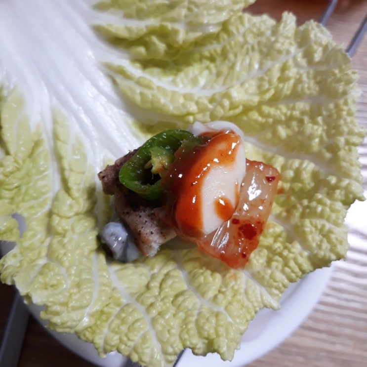 생굴 먹는법 마트굴 활용하여 굴삼합 맛있게