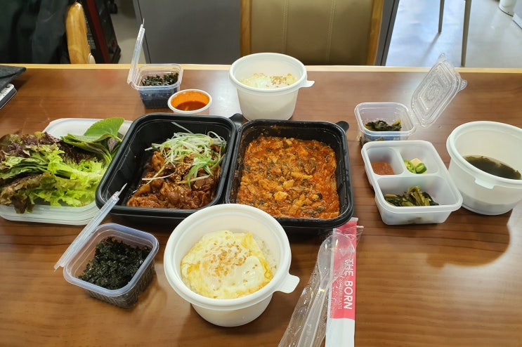  광명 하안동 배달 맛집! 새마을식당 가산점(열탄불고기, 김치찌개)