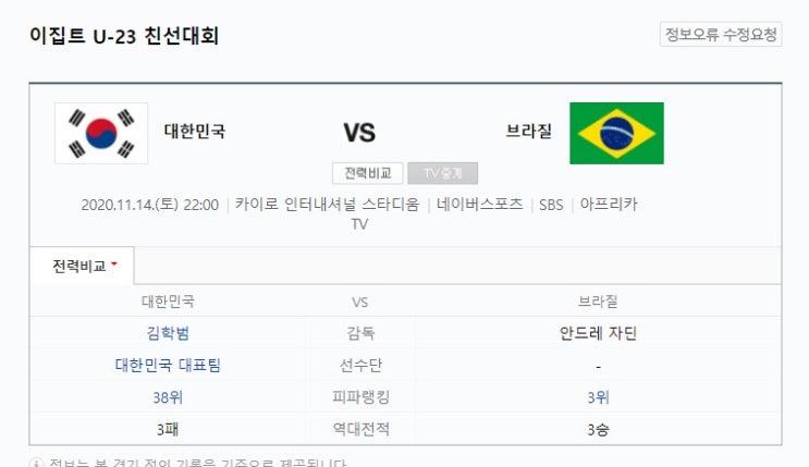 SBS편성표 올림픽대표팀 평가전 브라질 날아라개천용 그것이알고싶다 결방 코로나양성 조현우 SBS편성표 올림픽대표팀 평가전 브라질 날아라개천용 그것이알고싶다 결방 코로나양성 조현우