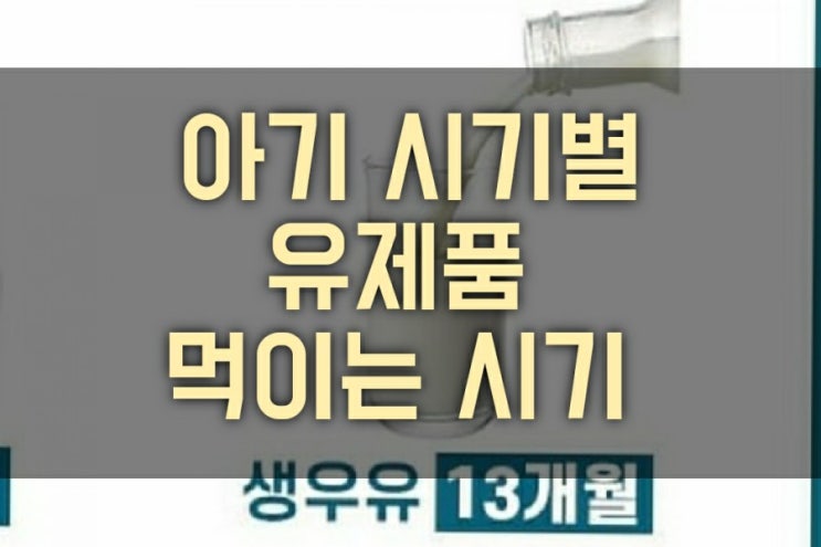 아기 유제품 먹이는 시기 (우유 하루 섭취 권장량, 분유 끊는 시기, 생우유, 치즈, 킨더밀쉬, 무균 멸균우유, 12개월 )