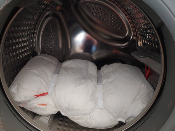 솜베개빨래 꿀템 - 특허받은 솜베개 전용 세탁망 ! 베개빠라망