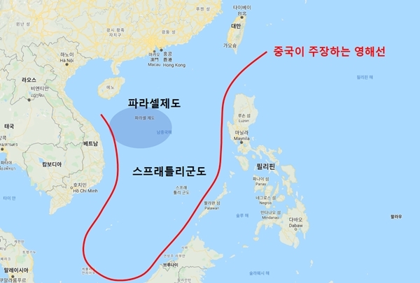 남중국해 영유권 분쟁으로 인한 긴장 고조, 두테르테 중국 직접 겨냥해