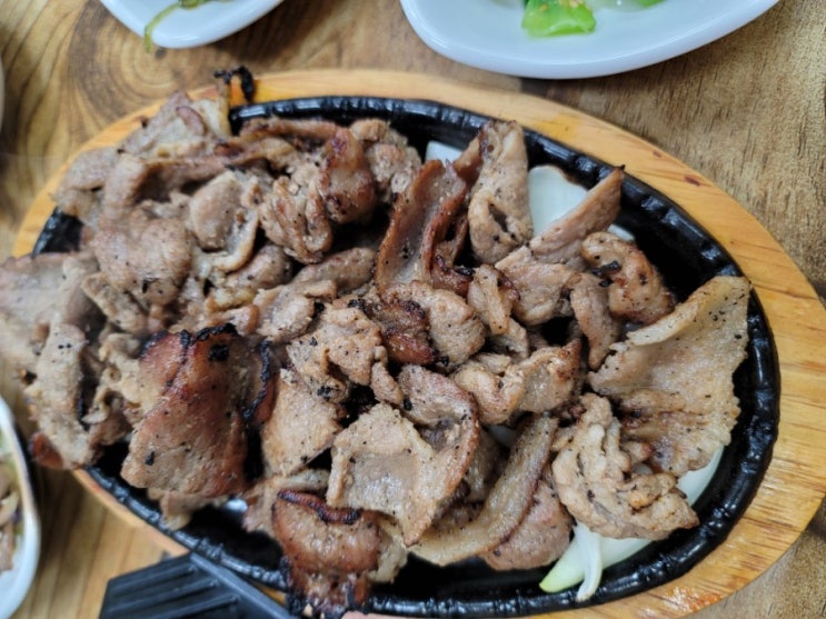  광릉 숯불고기백반(돼지숯불고기)용인맛집