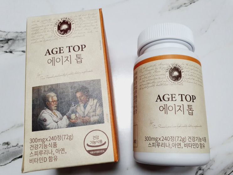  피부건강 영양제 트루포뮬러 에이지톱 솔직후기