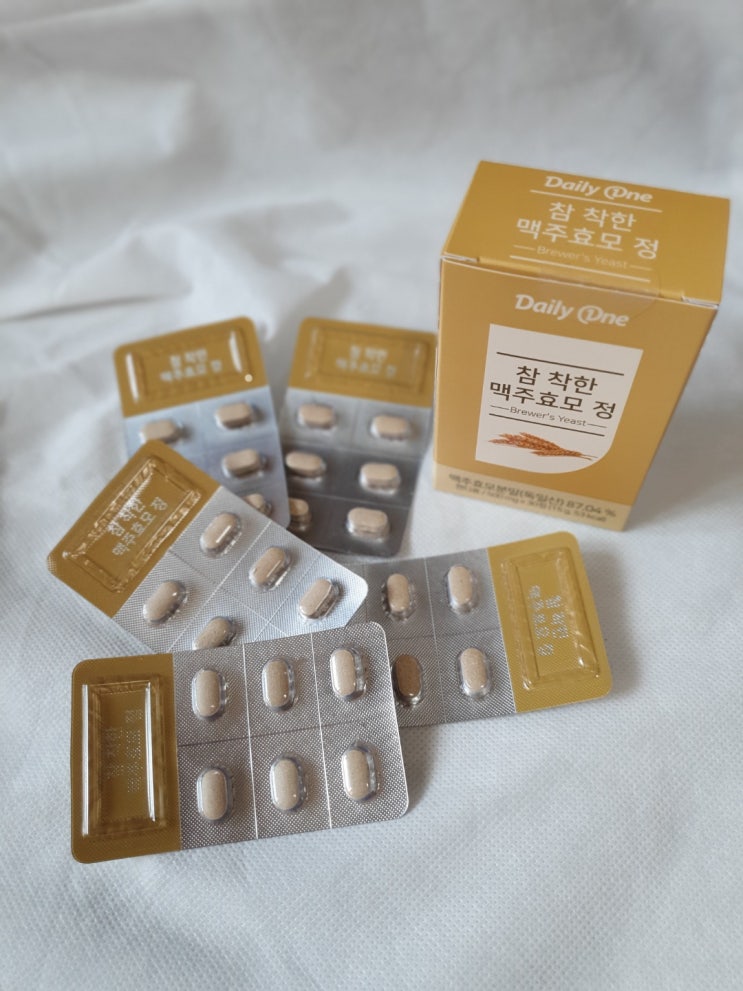  맥주효모환, 데일리원 참 착한 맥주효모 정