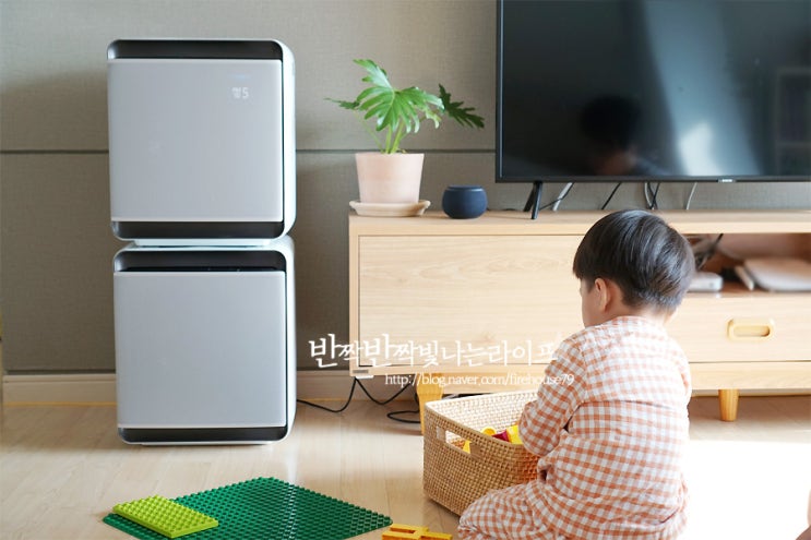  무풍큐브 삼성 스마트싱스 에어로 우리집 공기 관리해요