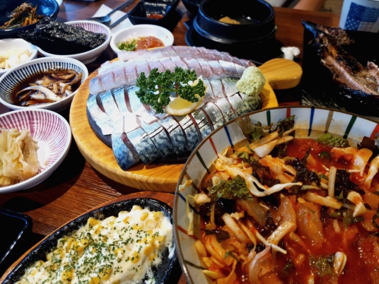  대구 고등어회와 물회 맛집 '바다와' 대구교동맛집, 동성로횟집