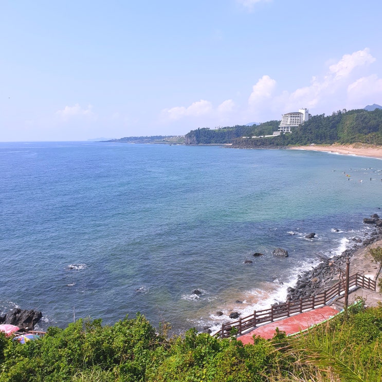  [9월 제주도여행 4박5일] 2일차_3::제주 중문색달해수욕장 꼭 가세요
