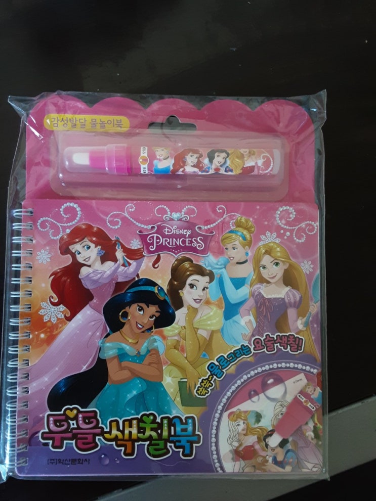  물놀이북 디즈니 프린세스 두들색칠부 후기