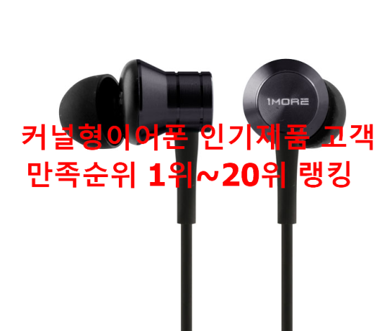 커널형이어폰 인기제품 고객만족순위 1위~20위 랭킹 커널형이어폰 인기제품 고객만족순위 1위~20위 랭킹