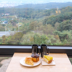  춘천카페 구봉산 신상 베이커리카페 곤트란쉐리에ෆ
